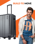 HRX by Hrithik Roshan Medium Check-in Suitcase (65 cm) 8 Wheels - Force