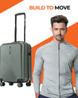 HRX by Hrithik Roshan Hard Body Set of 2 Luggage 8 Wheels - Glide