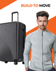 HRX by Hrithik Roshan Hard Body Set of 2 Luggage 8 Wheels - Glide