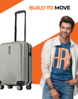 HRX by Hrithik Roshan Small Cabin Suitcase (56 cm) 8 Wheels - Glide