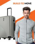 HRX by Hrithik Roshan Hard Body Set of 2 Luggage 8 Wheels - Glide