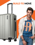 HRX by Hrithik Roshan Medium Check-in Suitcase (65 cm) 8 Wheels - Force