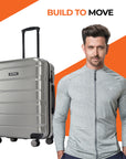 HRX by Hrithik Roshan Hard Body Set of 2 Luggage 8 Wheels - Brute