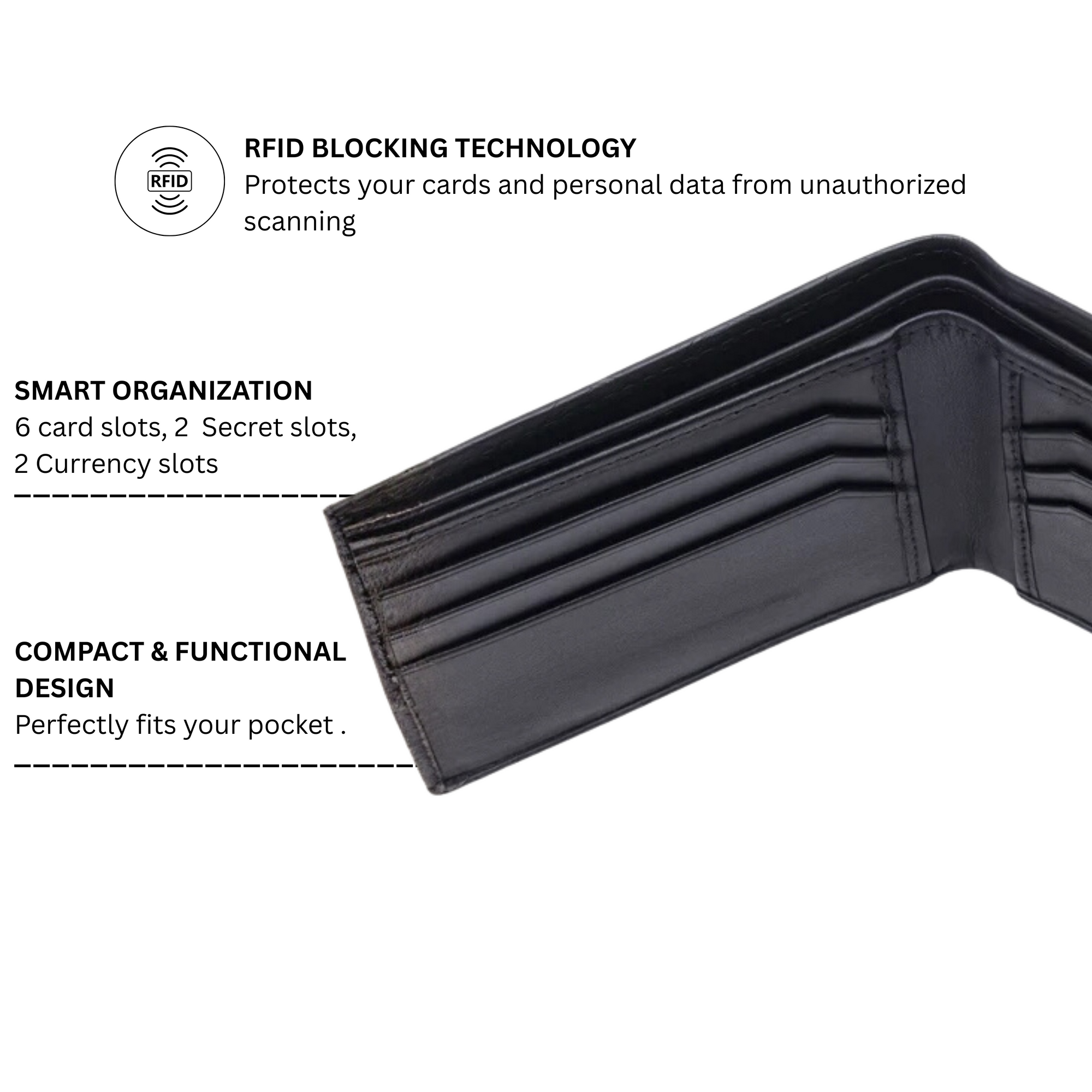 Rare Rabbit Rhon (Leather) Wallet-Bi-Fold (Cc)