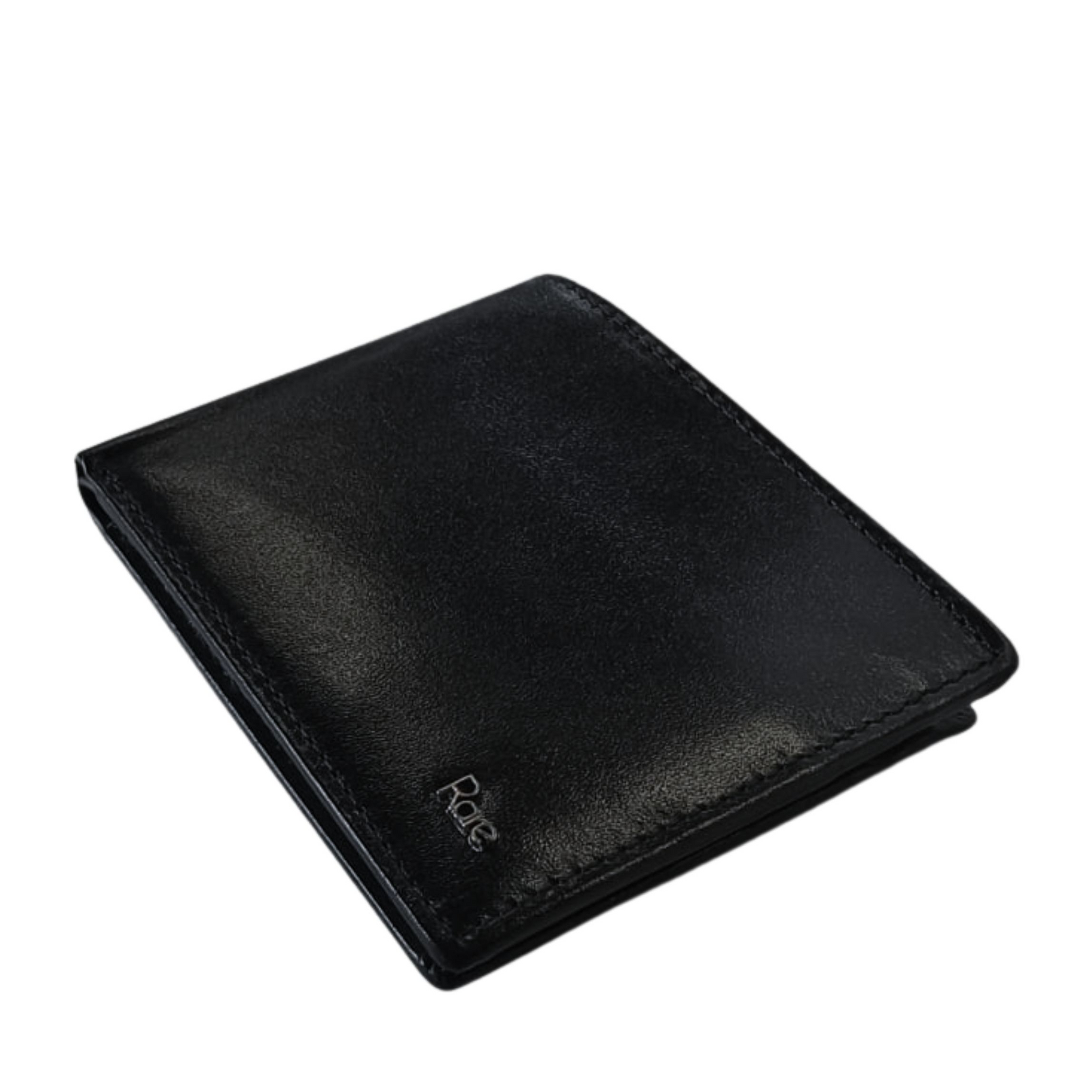 Rare rabbit' Corp 2 (Leather) Wallet-Bi-Fold (Cc)-Black