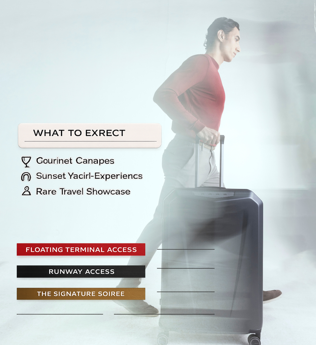 RARE RABBIT Gallardo Trolley – Hard Shell Polycarbonate Luggage