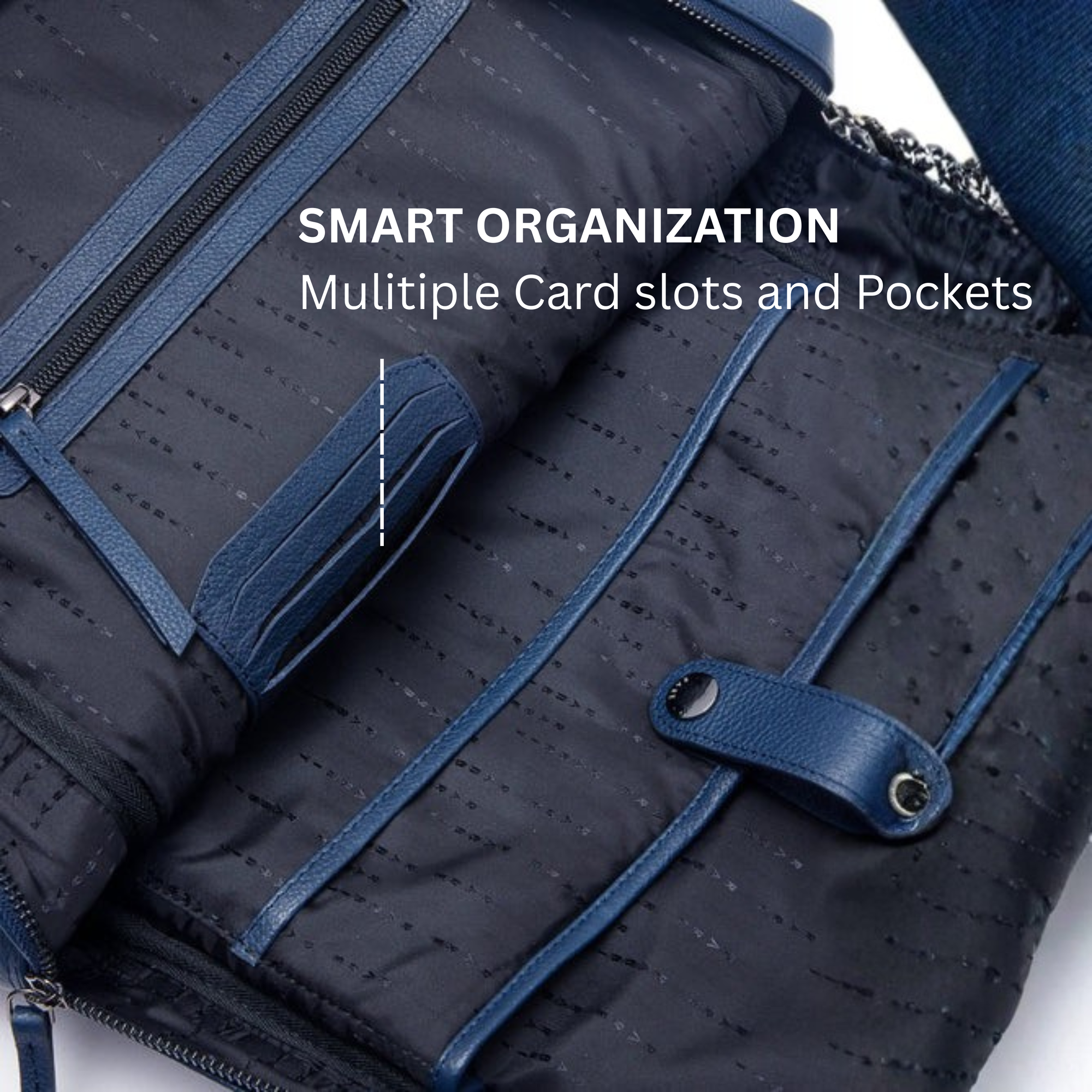 Rare Rabbit Genther (Leather) Backpack-One Size-Blue