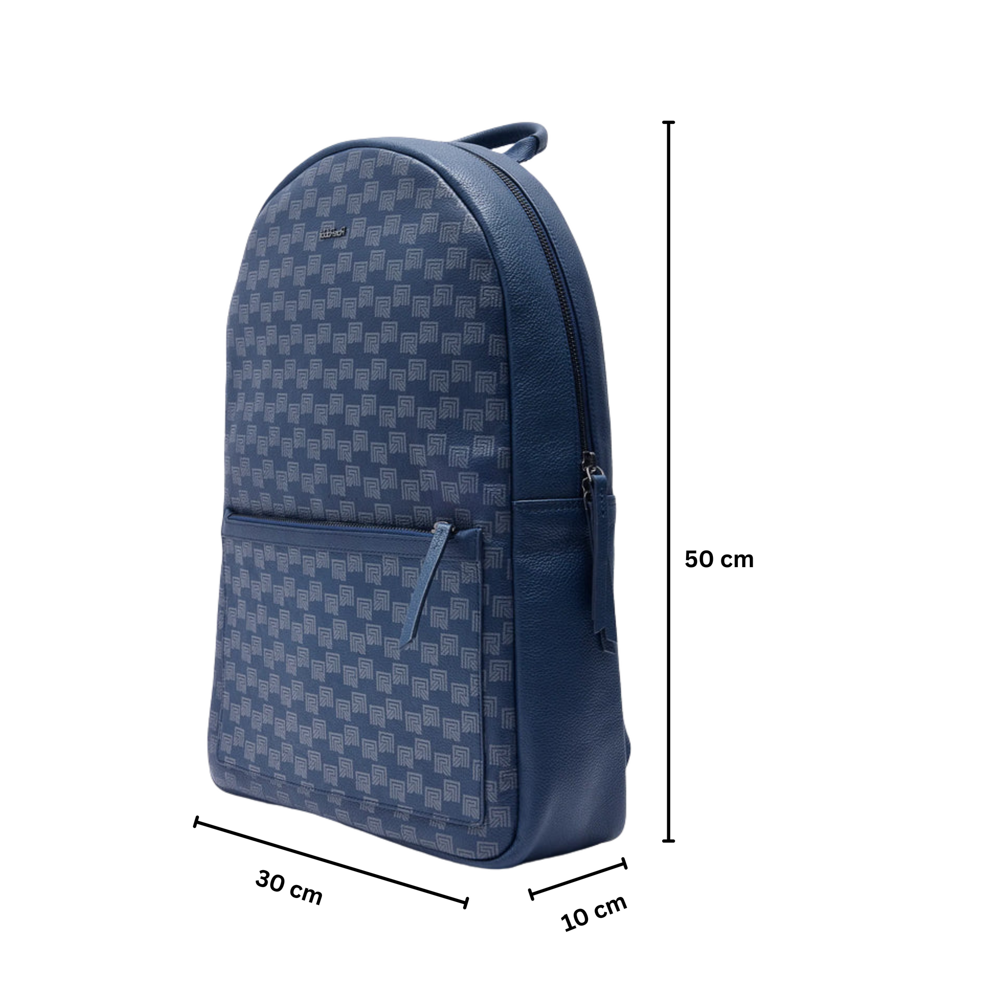 Rare Rabbit Genther (Leather) Backpack-One Size-Blue