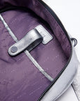 Rare Rabbit Arte (Leather) Backpack-One Size-Metalic Foil