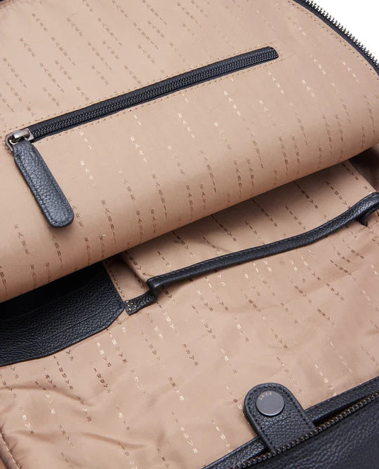 Rare rabbit&#39; Axiel (Leather) Backpack-One Size-Black