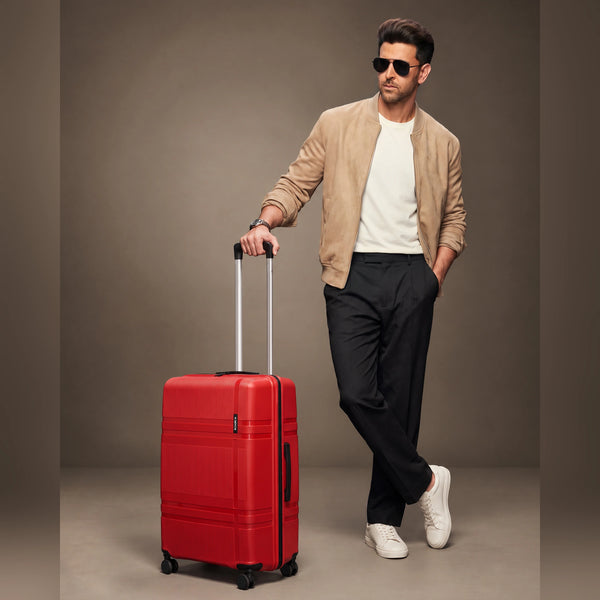 HRX Helium Small Cabin Suitcase (56 cm) 8 Wheels - Polycarbonate