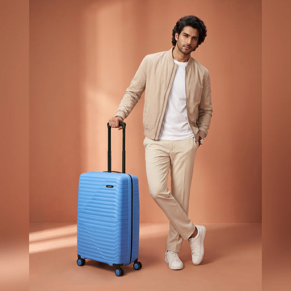 HRX Kyoto Small Cabin Suitcase (56 cm) 8 Wheels - Polypropylene