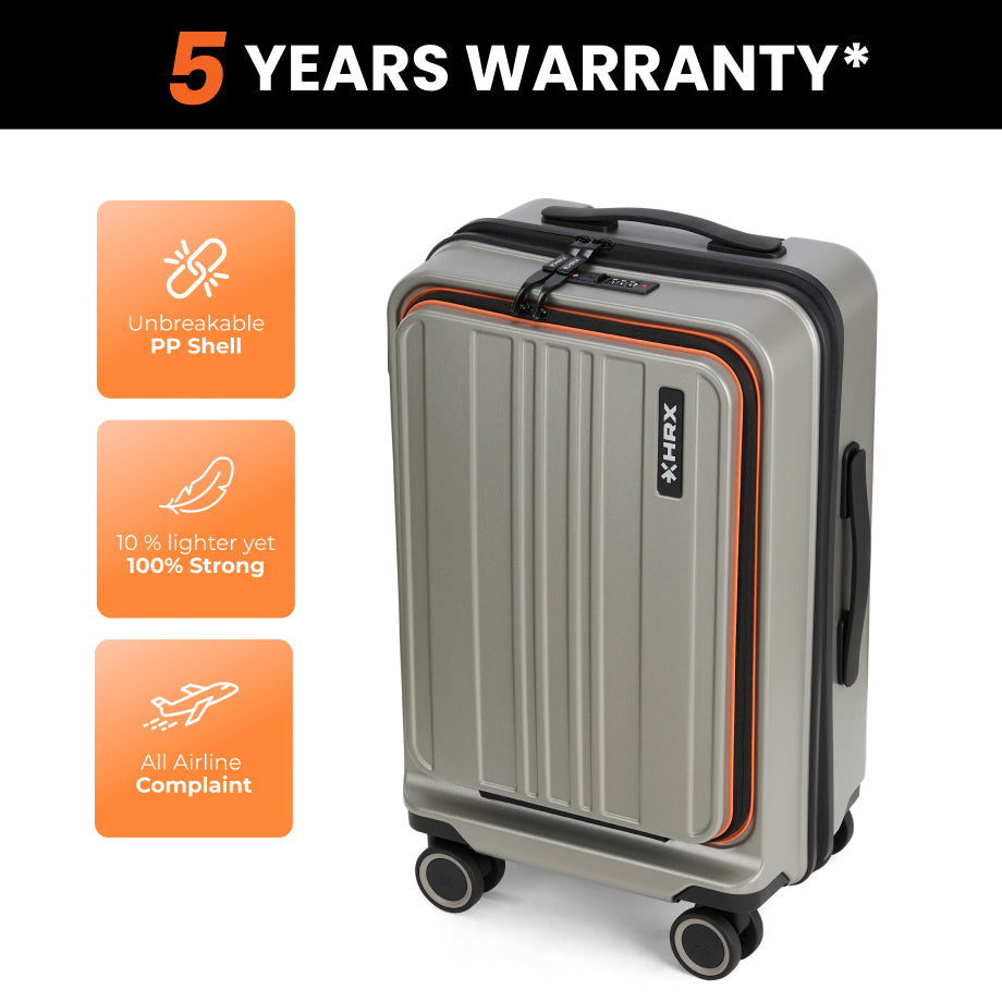 HRX Force Urban 2.0 Trolley with Laptop Compartment