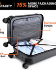 HRX Force Urban Trolley with Laptop Compartment