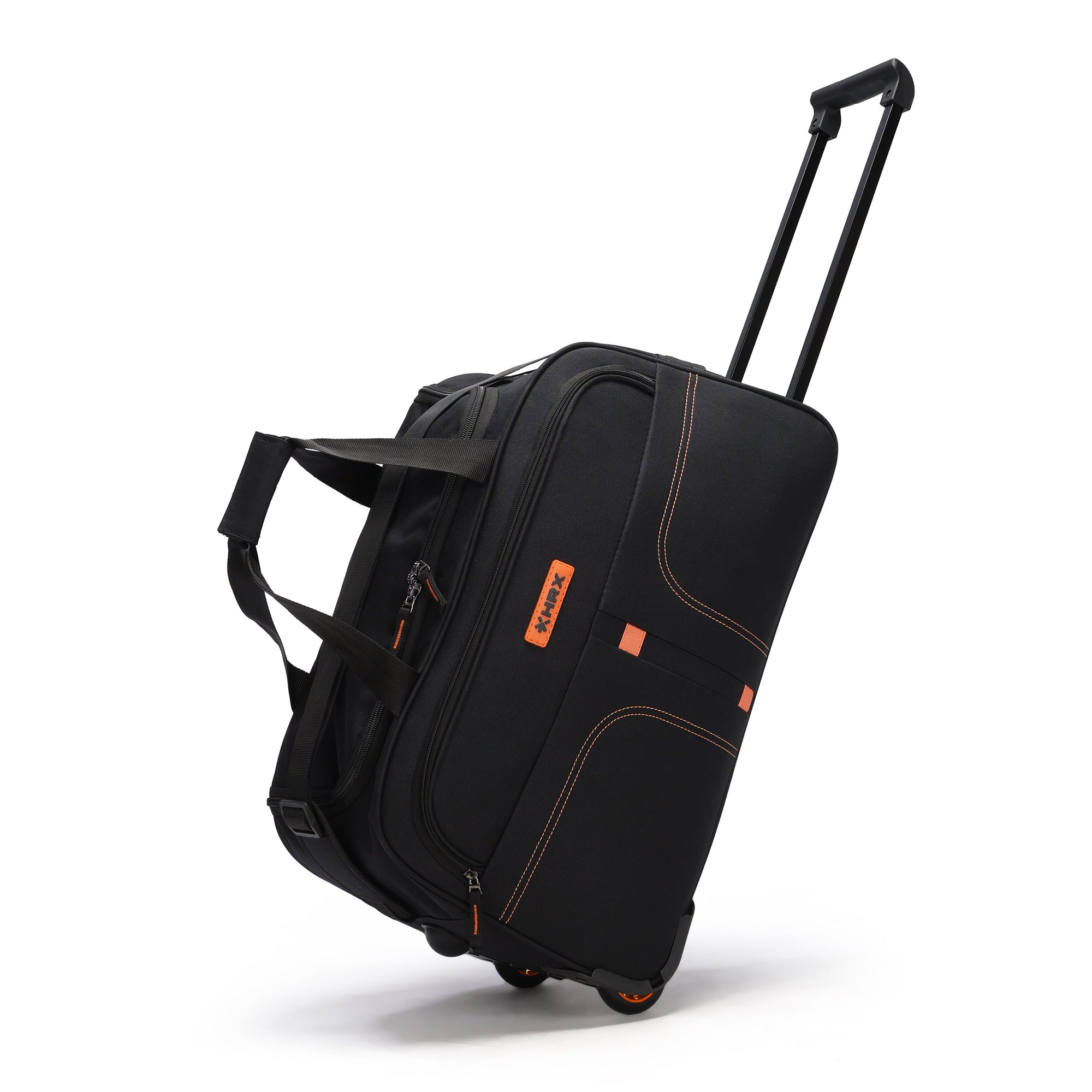 HRX Strolley Duffel Bag - Overdrive Wheel Base Soft Luggage