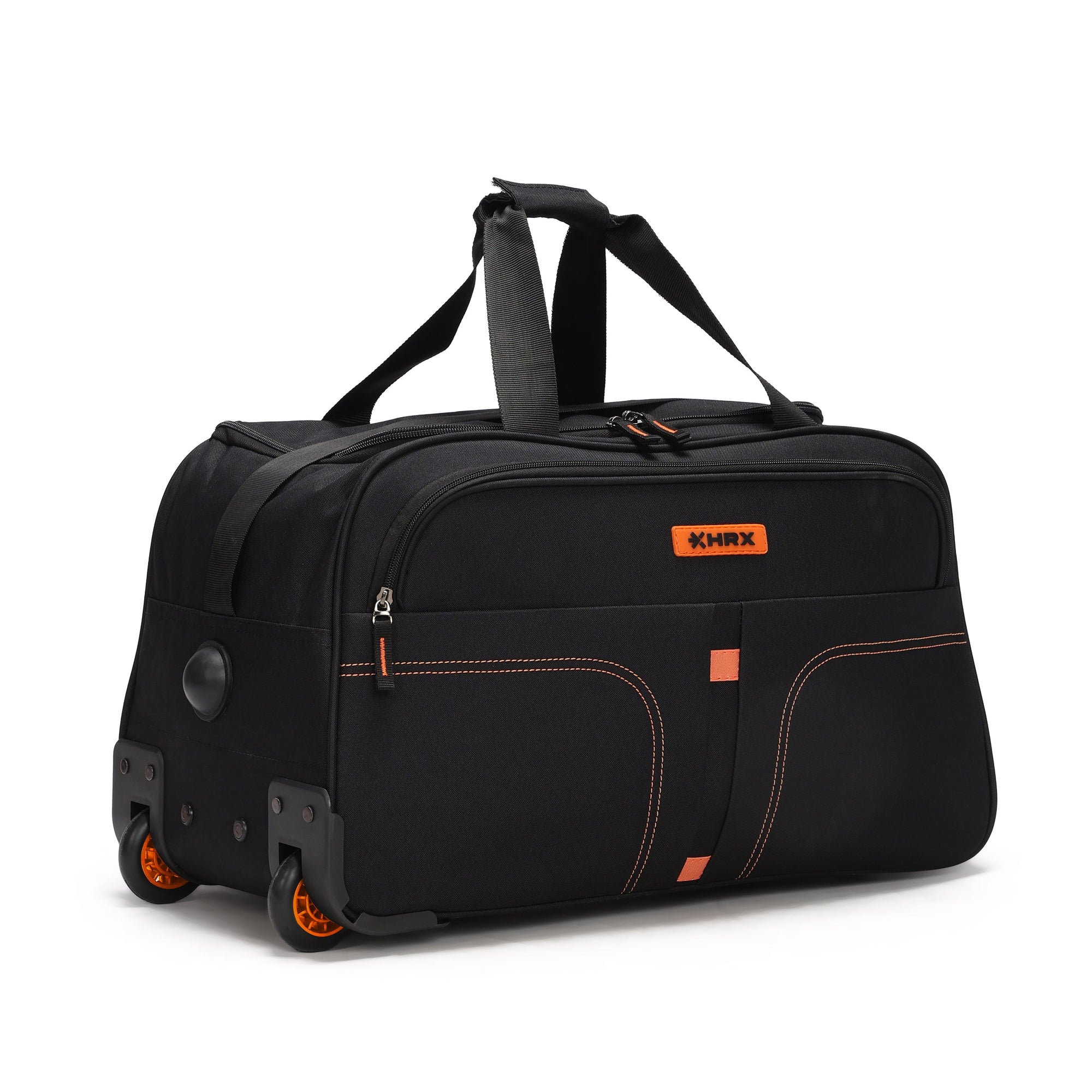 HRX Strolley Duffel Bag - Overdrive Wheel Base Soft Luggage