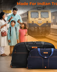 HRX Strolley Duffel Bag - Overdrive Wheel Base Soft Luggage