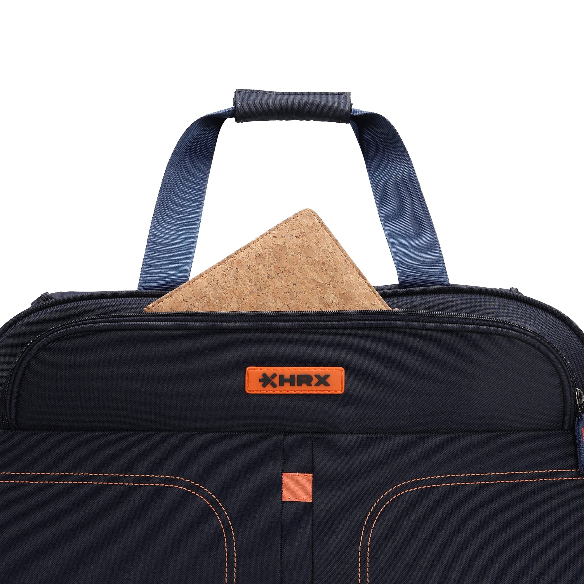 HRX Strolley Duffel Bag - Overdrive Wheel Push Button Soft Luggage