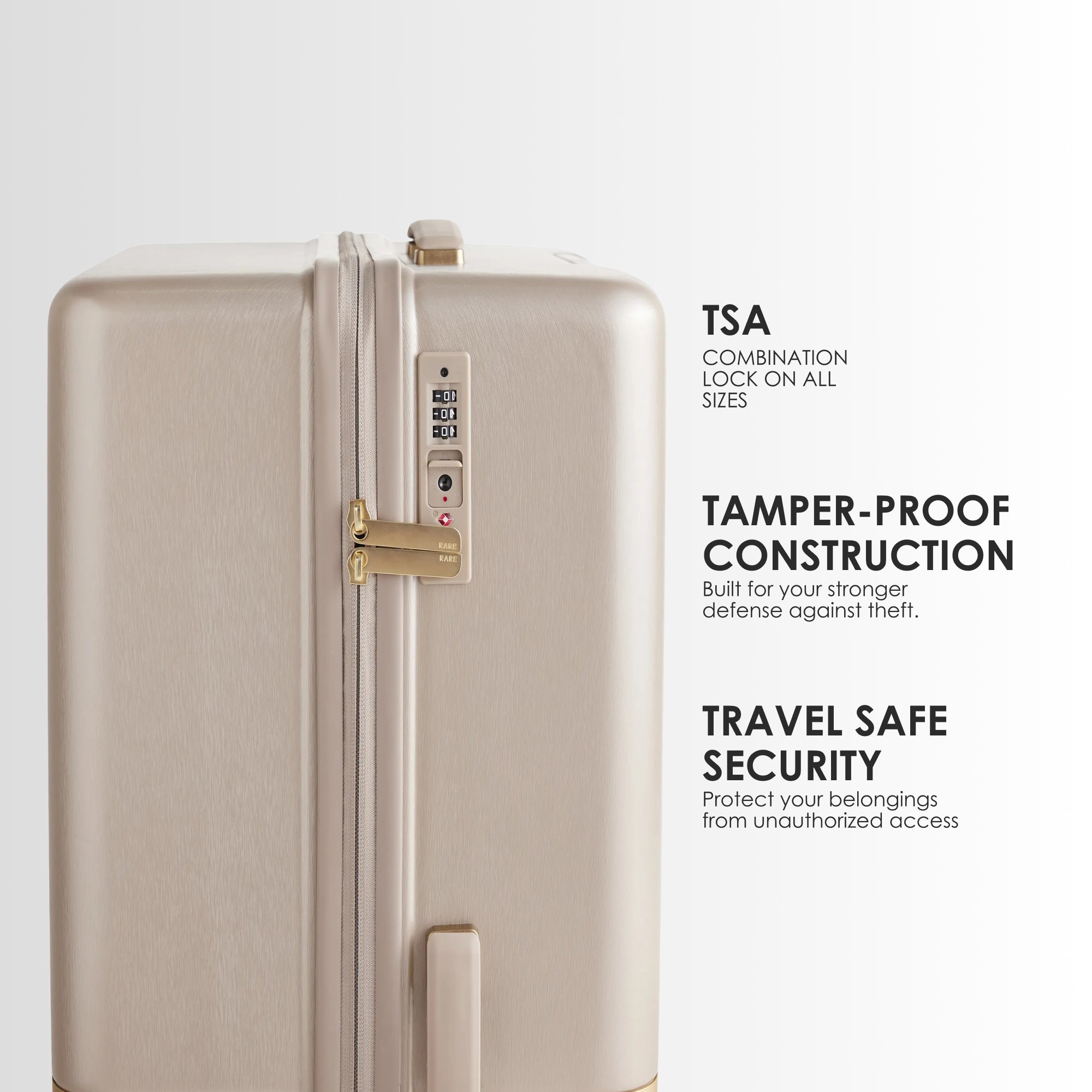 RARE RABBIT Tony Trolley – Hard Shell Polycarbonate Luggage