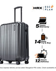 HRX by Hrithik Roshan Medium Check-in Suitcase (65 cm) 8 Wheels - Force