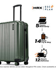 HRX by Hrithik Roshan Medium Check-in Suitcase (65 cm) 8 Wheels - Force