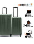 HRX by Hrithik Roshan Hard Body Set of 2 Luggage 8 Wheels - Force