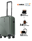 HRX by Hrithik Roshan Small Cabin Suitcase (56 cm) 8 Wheels - Glide