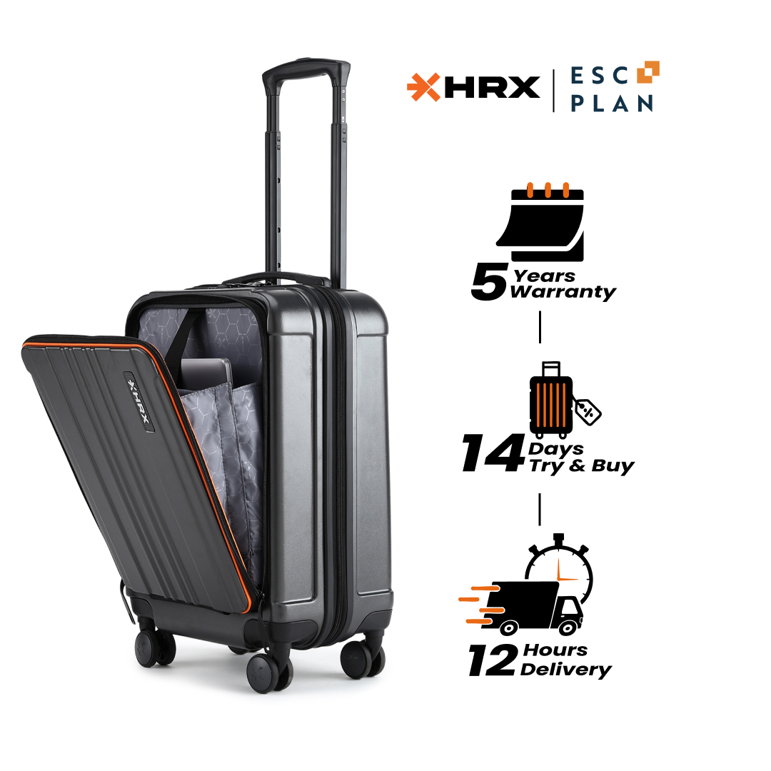 HRX Force Urban Trolley with Laptop Compartment