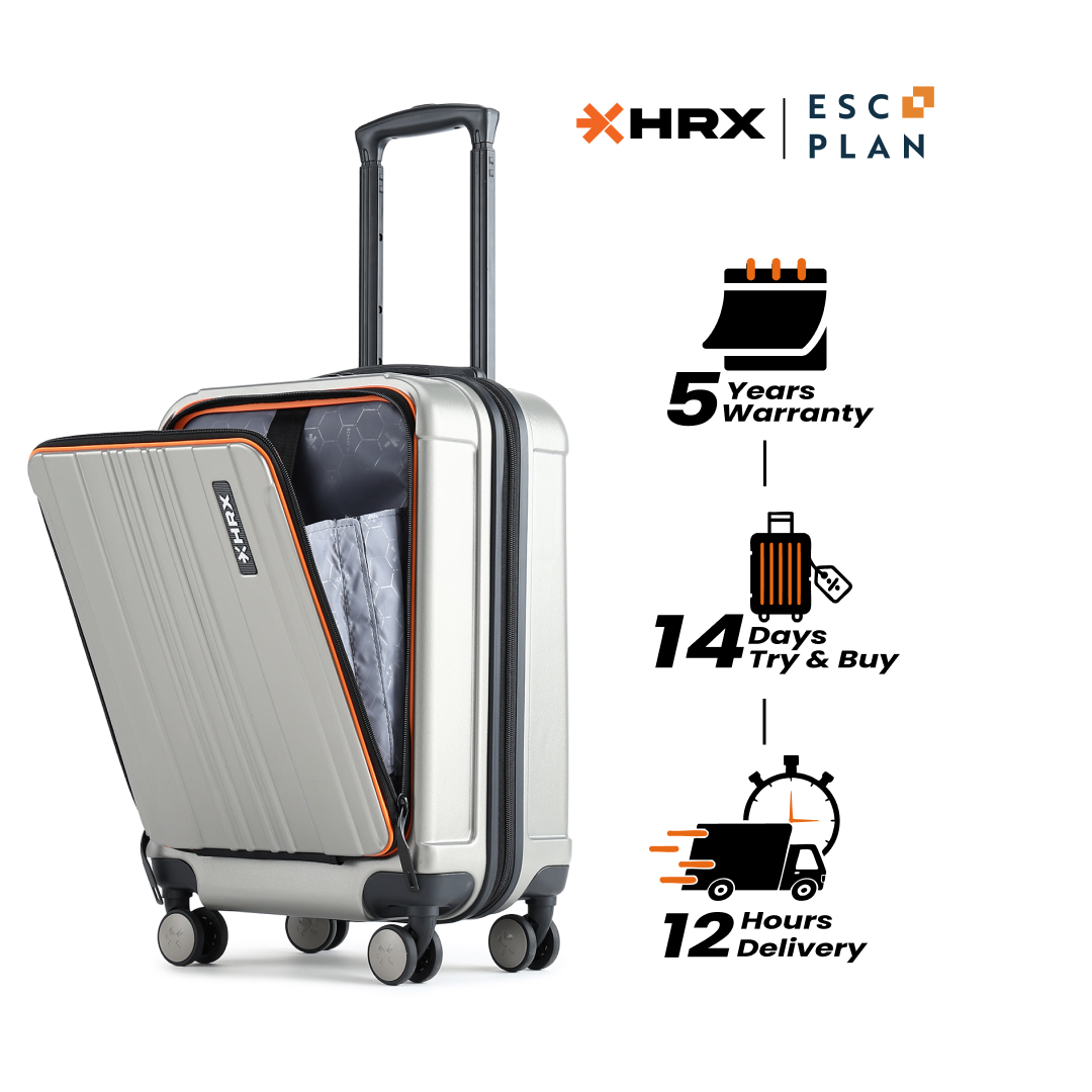 HRX Force Urban Trolley with Laptop Compartment
