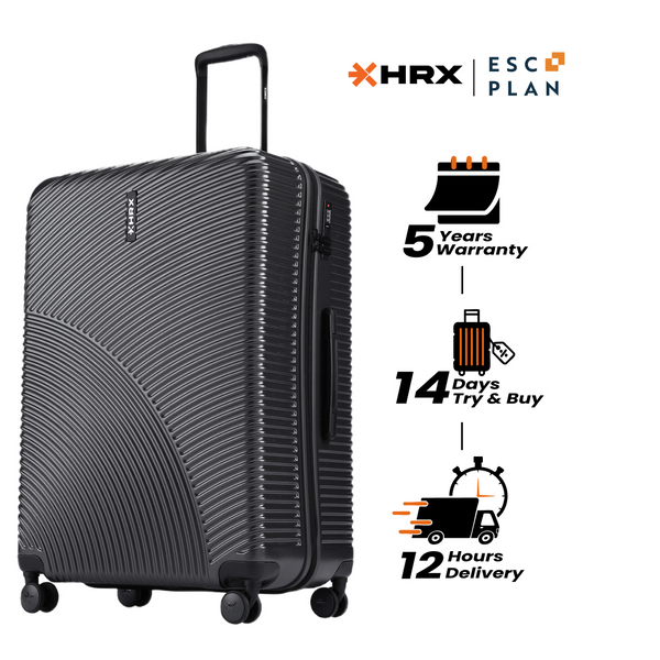 HRX by Hrithik Roshan Large Check-in Suitcase (75 cm) 8 Wheels - Glide
