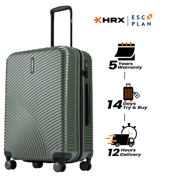 HRX by Hrithik Roshan Medium Check-in Suitcase (65 cm) 8 Wheels - Glide