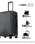 HRX by Hrithik Roshan Medium Check-in Suitcase (65 cm) 8 Wheels - Glide