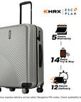 HRX by Hrithik Roshan Medium Check-in Suitcase (65 cm) 8 Wheels - Glide