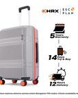 HRX by Hrithik Roshan Medium Check-in Suitcase (65 cm) 8 Wheels - Helium