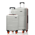 HRX Zanzibar Hard Body Set of 2 Luggage (8 Wheels) - Polypropylene