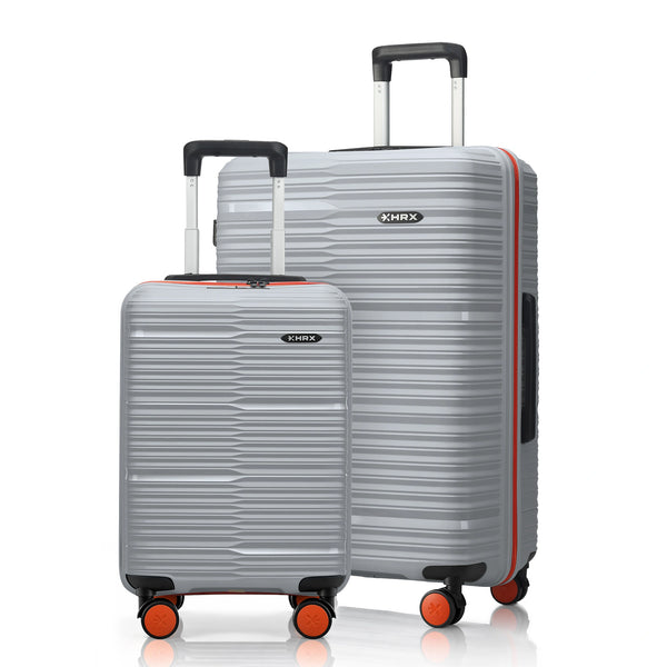 HRX Zanzibar Hard Body Set of 2 Luggage (8 Wheels) - Polypropylene