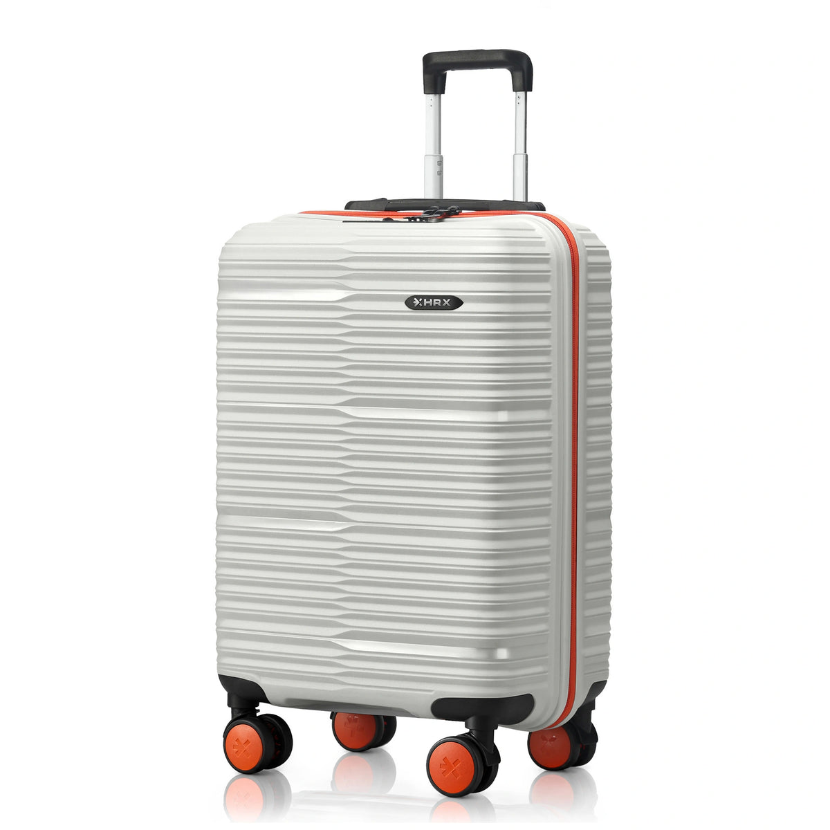 HRX Zanzibar Small Cabin Suitcase (56 cm) 8 Wheels - Polypropylene - Intergallactic Grey