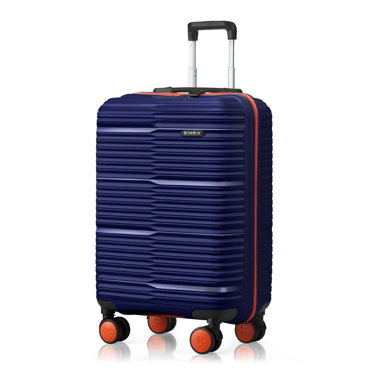 HRX Zanzibar Small Cabin Suitcase (56 cm) 8 Wheels - Polypropylene - Blue