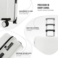 HRX Parabola Cabin Suitcase (55 cm) 8 Wheels - Polypropylene
