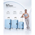 HRX Parabola Cabin Suitcase (55 cm) 8 Wheels - Polypropylene