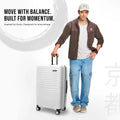 HRX Kyoto Large Check-in Suitcase (75 cm) 8 Wheels - Polypropylene