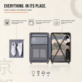 HRX Kyoto Large Check-in Suitcase (75 cm) 8 Wheels - Polypropylene