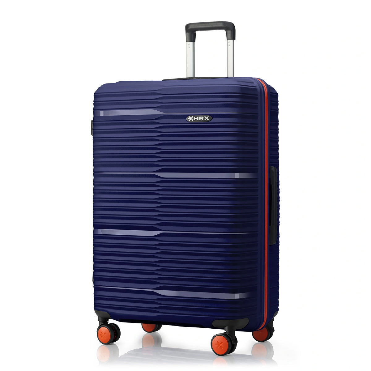 HRX Zanzibar Medium Check-in Suitcase (65 cm) 8 Wheels - Polypropylene - Blue