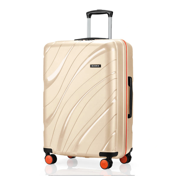 HRX Madrid Medium Check-in Suitcase (65 cm) 8 Wheels - Polypropylene