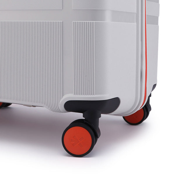 HRX by Hrithik Roshan Hard Body Set of 2 Luggage 8 Wheels - Helium