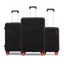 HRX by Hrithik Roshan Hard Body Set of 3 Luggage 8 Wheels - Helium