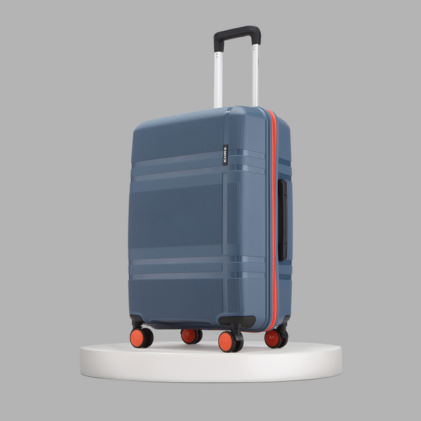 HRX by Hrithik Roshan Medium Check-in Suitcase (65 cm) 8 Wheels - Helium