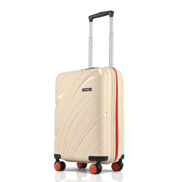 HRX Madrid Small Cabin Suitcase (56 cm) 8 Wheels - Polypropylene