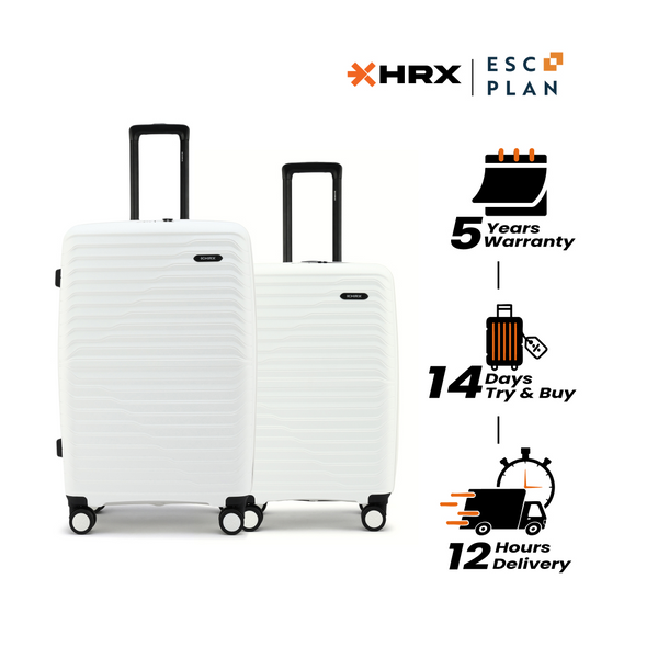 HRX by Hrithik Roshan Hard Body Set of 2 Luggage 8 Wheels - Kyoto