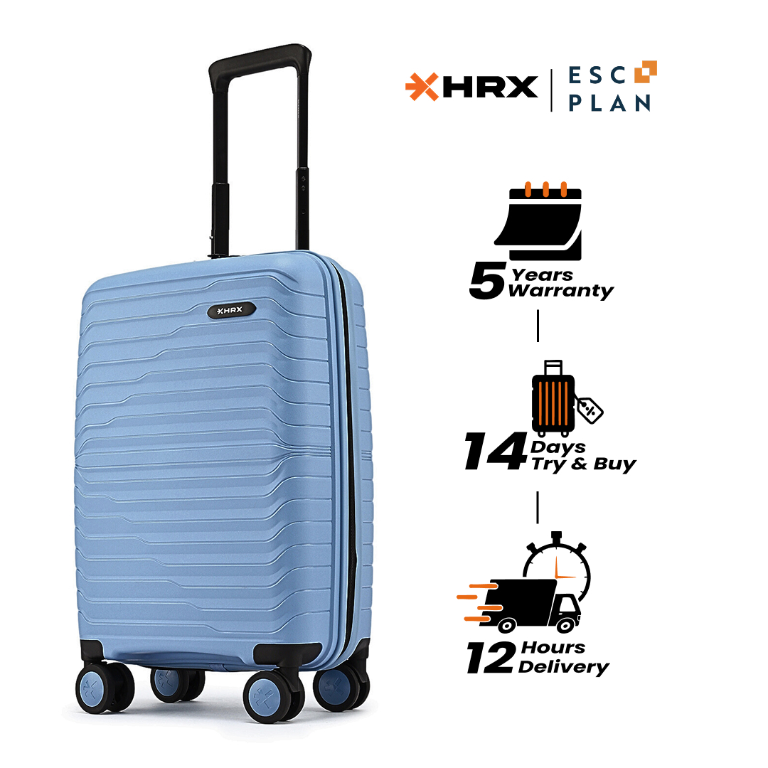 HRX by Hrithik Roshan Small Cabin Suitcase (56 cm) 8 Wheels - Kyoto